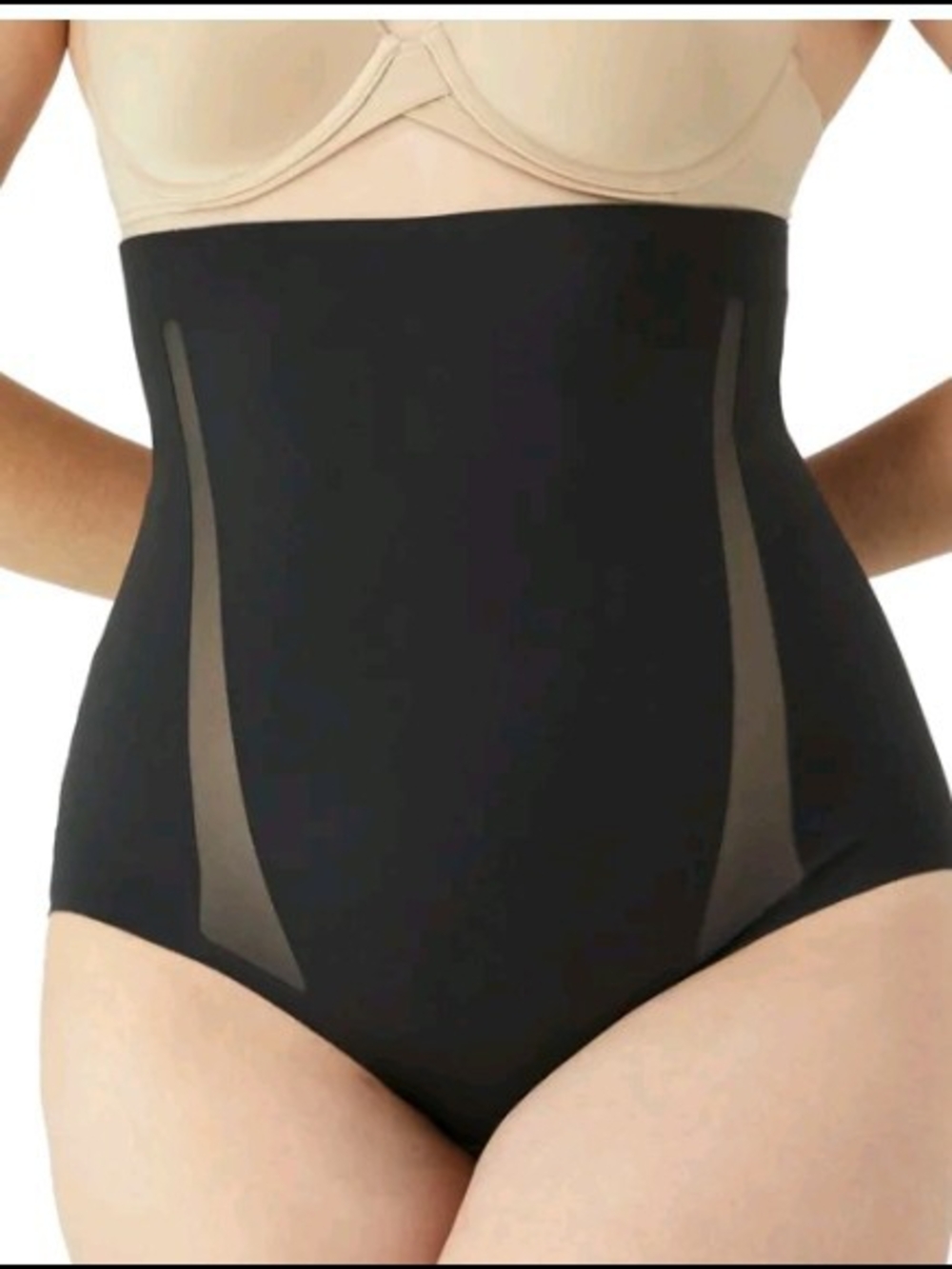 Ultra Firm Sculpts High-Waist Black Shapewear Brief  Cooling Comfort   NWT